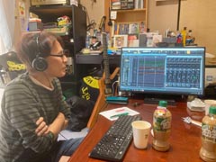 PC�̑O�Ŏv�Ă���R��...